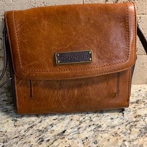Tignanello Brown Leather Crossbody